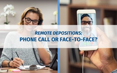 Remote Depositions: Phone Call or Face-to-Face?